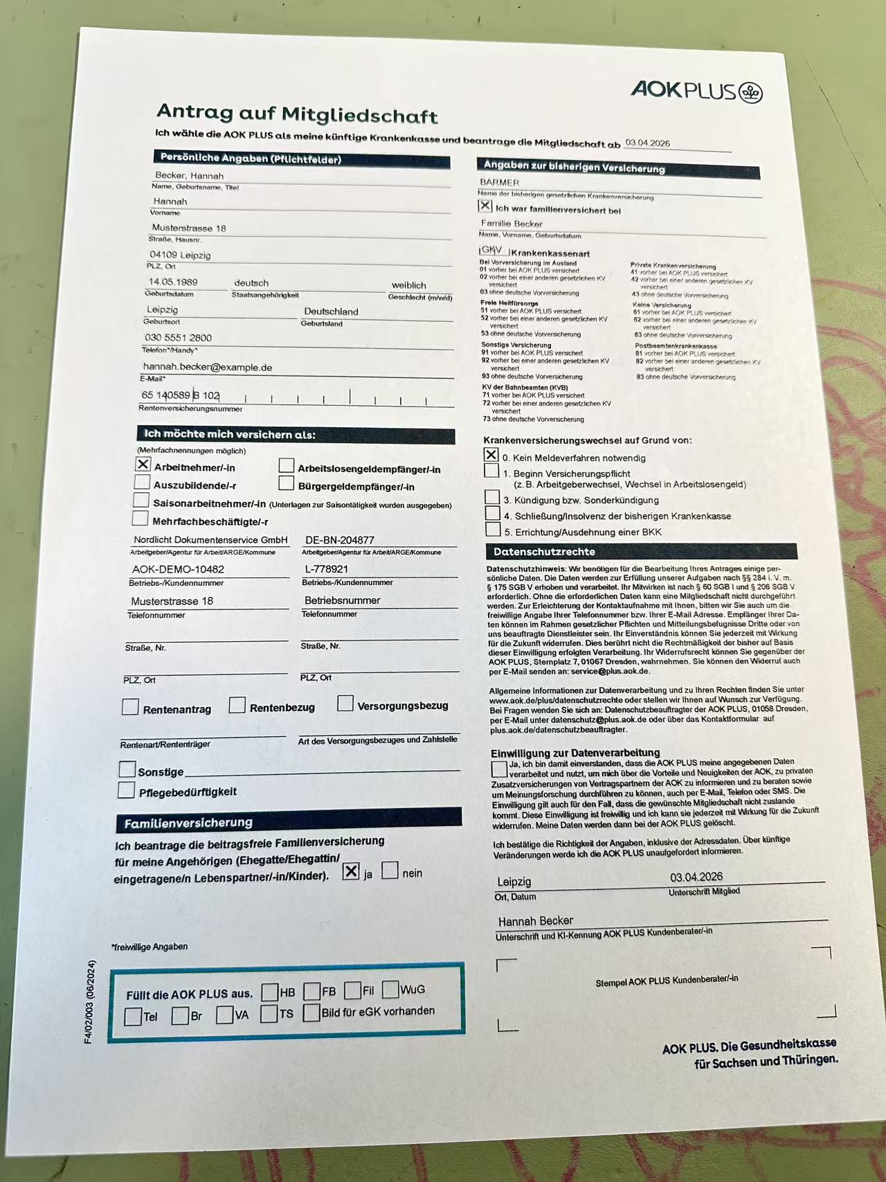 Folded document photo with visible page warp
